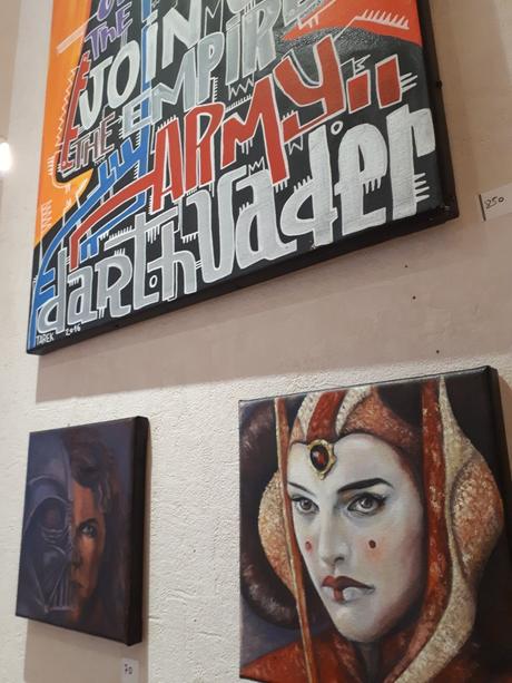 Des images de l’exposition Star Wars