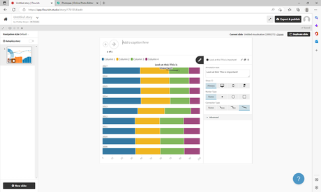 Nos 5 meilleurs conseils Flourish pour de superbes visualisations de données Glisser-annotation-s'épanouir