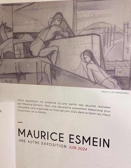Mairie du 6me -galerie du Luxembourg :  exposition Maurice Esmein  » aux sources du cubisme  » jusqu’au 7 Janvier 2023.