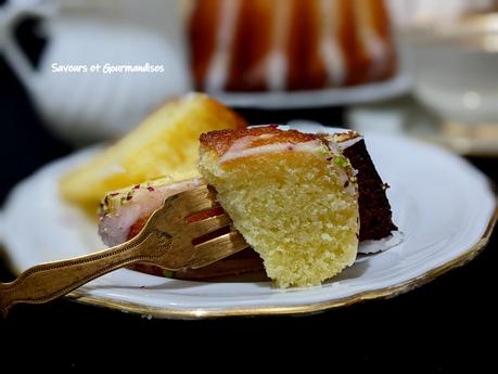 Cake gourmand au citron glacé Cake gourmand au citron glacé