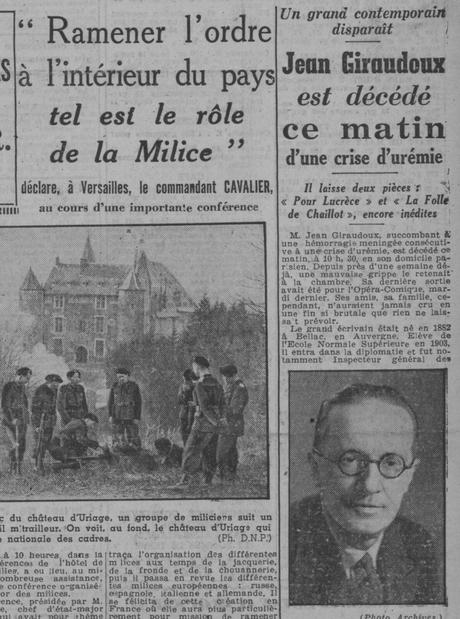 1944 – La Milice française