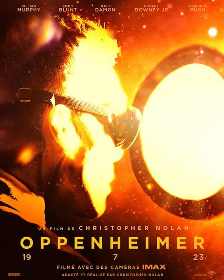 Nouvelle affiche FR pour Oppenheimer de Christopher Nolan