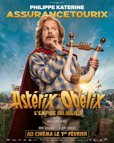 Une trentaine d'affiches personnages pour Astérix et Obélix : L'Empire du milieu de Guillaume Canet