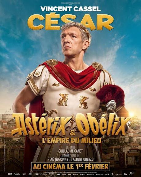 Une trentaine d'affiches personnages pour Astérix et Obélix : L'Empire du milieu de Guillaume Canet