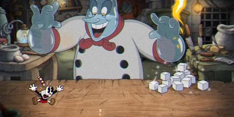 Chef saltbaker cuphead DLC dernier boss