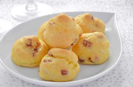 Chouquettes Salées au Jambon ww