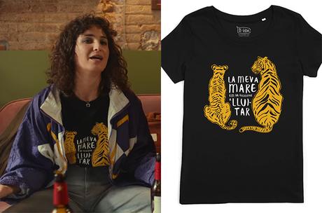 SMILEY : Flor’s two tigers print t-shirt in S1E04