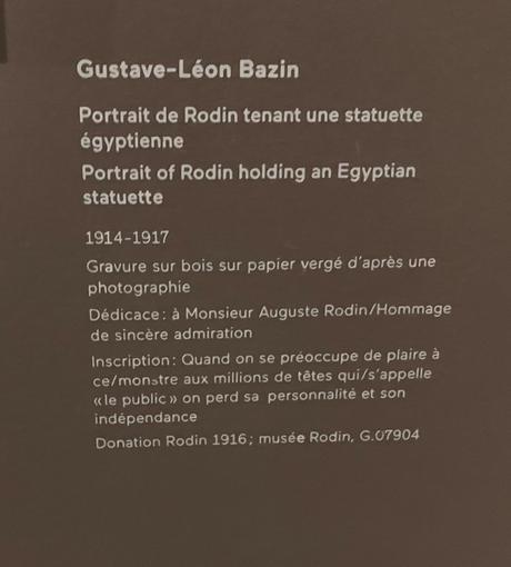 Musée Rodin « Rêve d’Egypte » jusqu’au 5 Mars 2023.