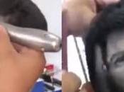 Anand Mahindra partage vidéo coupe cheveux d’un homme avec portrait Messi. fans lèvent pouce