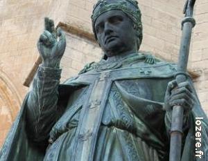 Urbain V, département de la Lozère