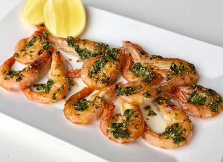 Crevettes à l'Ail et Persil au Four ww