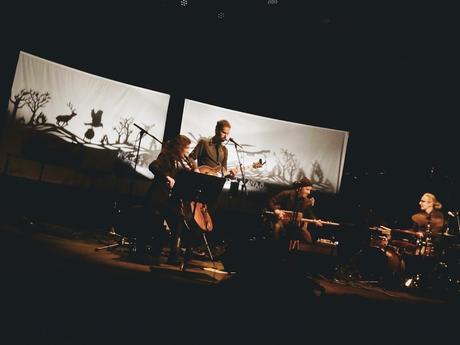 Piers Faccini et Genevieve Lamborn à La Grande Ourse, Saint-Agathon, le 17 décembre 2022