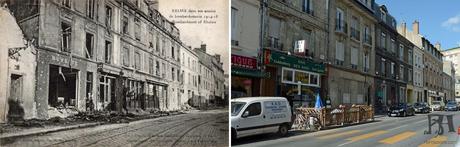 Entrée de la Rue de Neufchâtel - 1914-1918