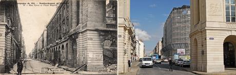 Rue Cérès et place Royale