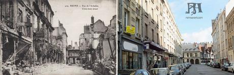 Rue de l'Arbalète fin 1918