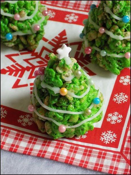 Sapins rice krispies