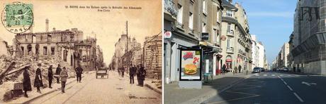 Reims dans ses Ruines : rue Cérès
