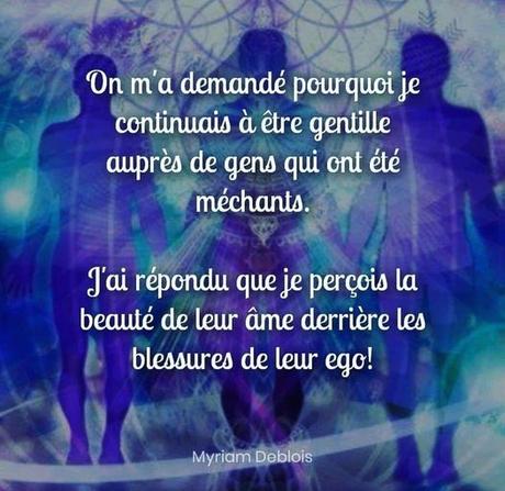 Pour continuer à être gentille ?