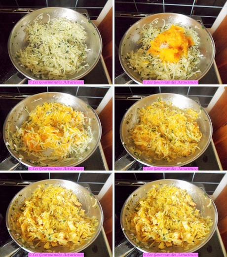 Grosse tranche de courge farcie (Vegan)