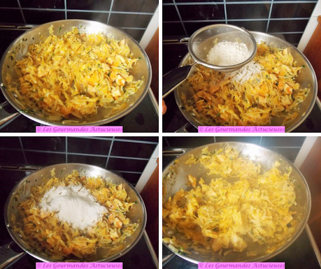 Grosse tranche de courge farcie (Vegan)