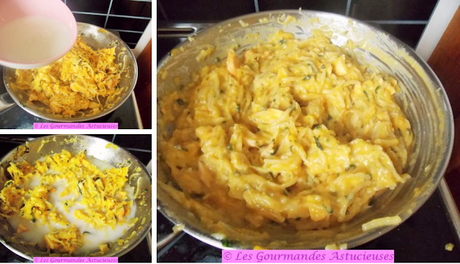 Grosse tranche de courge farcie (Vegan)