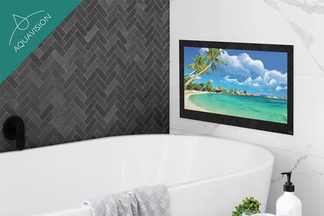 Découvrez l'élégante TV miroir pour salle de bain Aquavision Alpha 