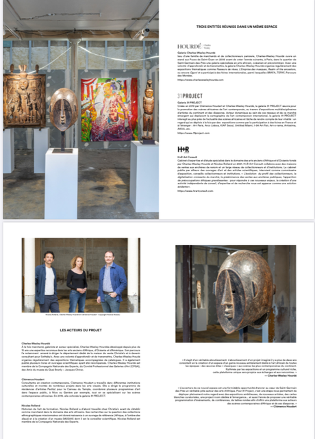 Prochainement – « Les Verrières » avec des arts africains.