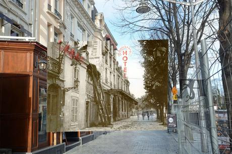 L'Hôtel Continental en septembre 1917 L'Hôtel Continental en septembre 1917