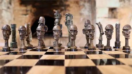 Un jeu d’échecs exceptionnel et unique