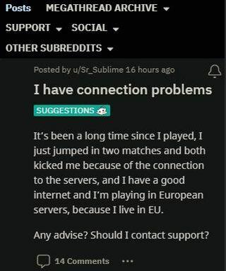 Problème de déconnexion du serveur Hunt-Showdown