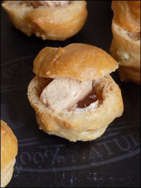 Choux au foie gras Choux au foie gras