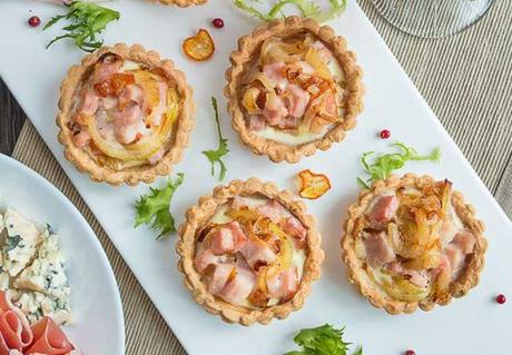 Tartelettes au Jambon et Oignon WW