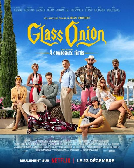Critique Ciné : Glass Onion : Une histoire à Couteaux Tirés (2022, Netflix)