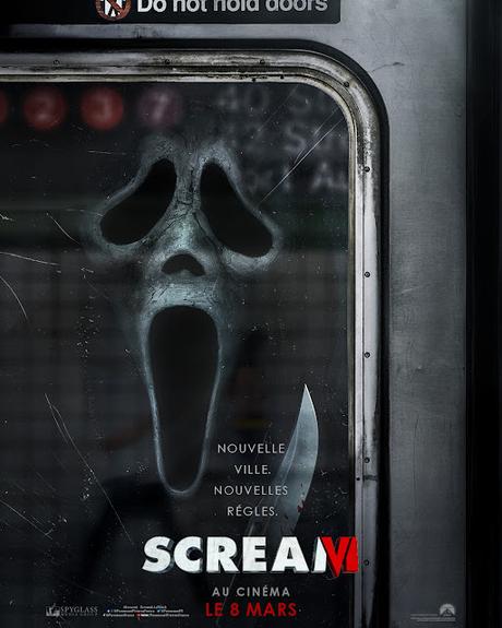 Nouvelle affiche US pour Scream 6 de Matt Bettinelli-Olpin et Tyler Gillett