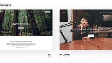 une paire de modèles de Squarespace # 039;