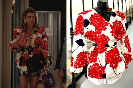 EMILY IN PARIS : Madeline’s floral jacket in S3E03