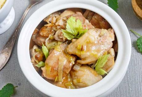 Sauté de Poulet au Poireau ww