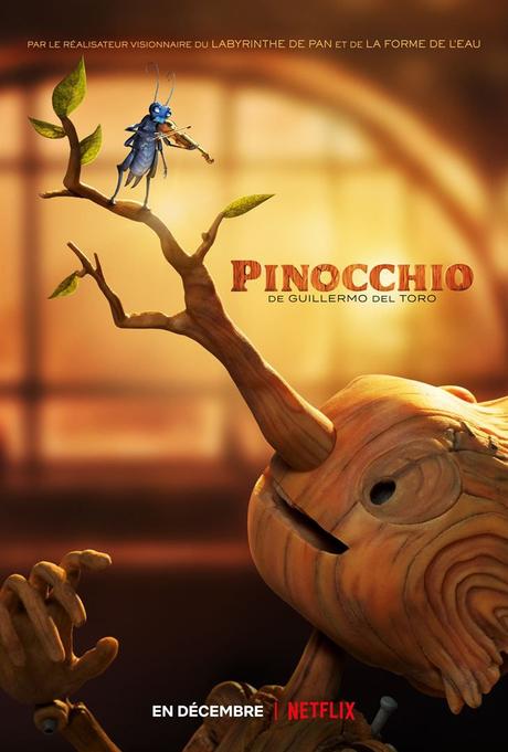 Critique Ciné : Pinocchio par Guillermo del Toro (2022, Netflix)