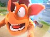 Crash Bandicoot tente danse mercredi Addams