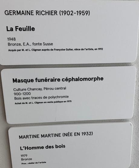 Musée d’Art Moderne de Fontevraud-la fameuse collection Martine et Léon Cligman.