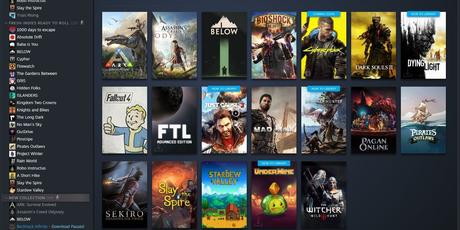 10 résolutions du Nouvel An pour les joueurs Bibliothèque Steam