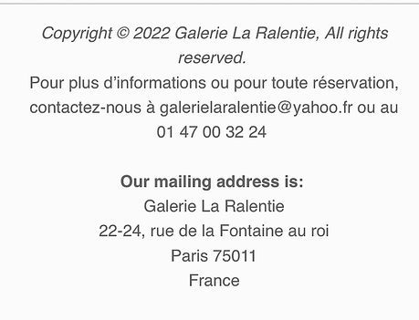 Galerie La Ralentie – Galerie Claire Corcia – « Trouble maker’s » Isabelle Floch-à partir du 12 Janvier 2023.