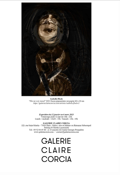 Galerie La Ralentie – Galerie Claire Corcia – « Trouble maker’s » Isabelle Floch-à partir du 12 Janvier 2023.