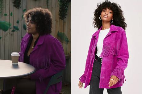 ICI TOUT COMMENCE : la veste violette à franges de Billie dans l’épisode 568