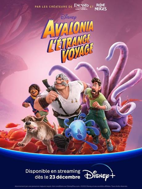 Critique Ciné : Avalonia, l’étrange voyage (2022, Disney+)