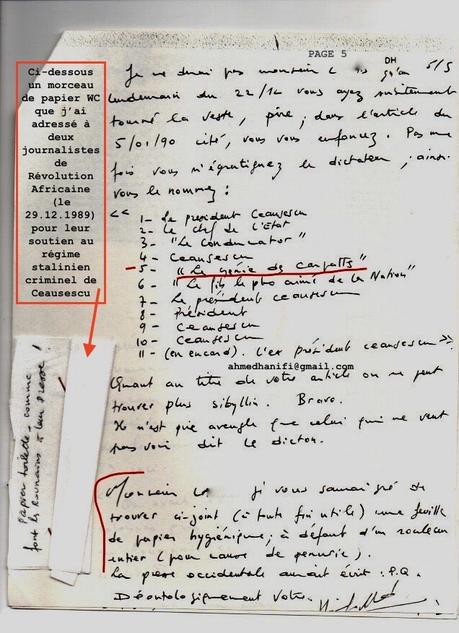 796_ Je lui avais pourtant envoyé du papier WC à LABTER 796_ Je lui avais pourtant envoyé du papier WC à LABTER