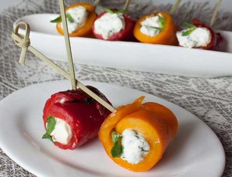 Roulés Apéritifs de Poivron ww