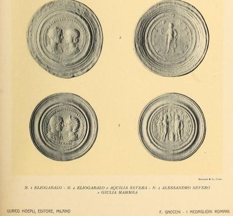 FemmeHomme 26 Heliogabale Aquilia Severa Gnecchi Vol II pl 97 Alessandro Severe Giulia Mammea (mere)