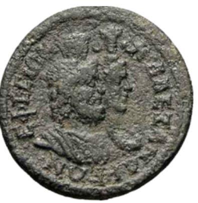 CroissantEtoile Artemis Ephesia Isis Serapis Gordian III Ephese RPC VII.1, 410.4