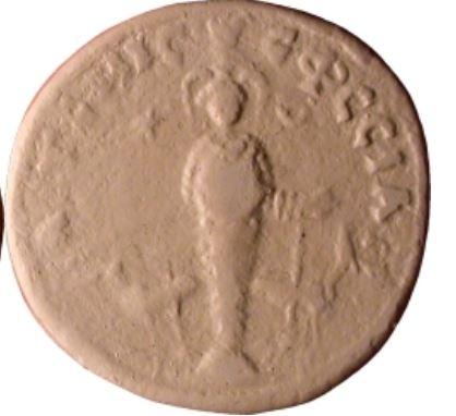 CroissantEtoile Artemis Ephesia Statue Marc Aurele 161-69 Faustina II RPC IV.2, 1136